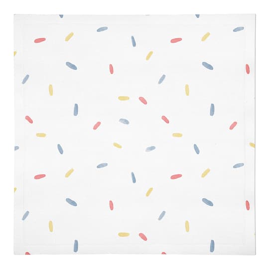 Sprinkle Pattern 10" x 10" Cotton Twill Napkin